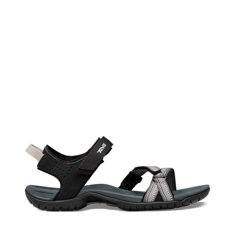 Teva Women's Verra Sandal, ANTIGUOUS BLACK MULTI, 9